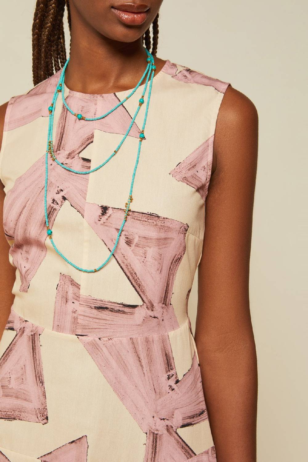 ottod'Ame Cotton midi poodle dress In vendita
