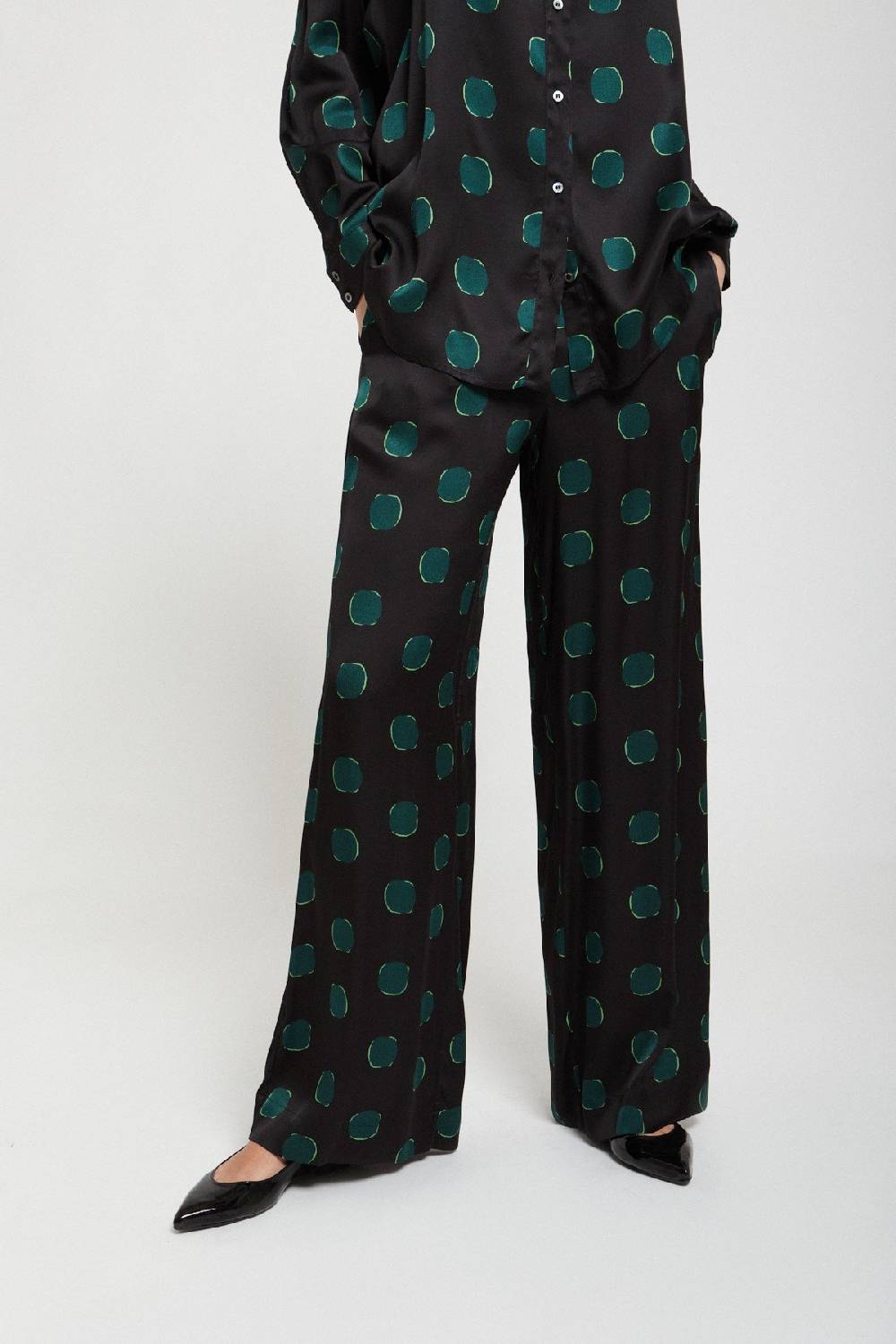 ottod'Ame Viscose palazzo trousers 50% di sconto per tempo limitato