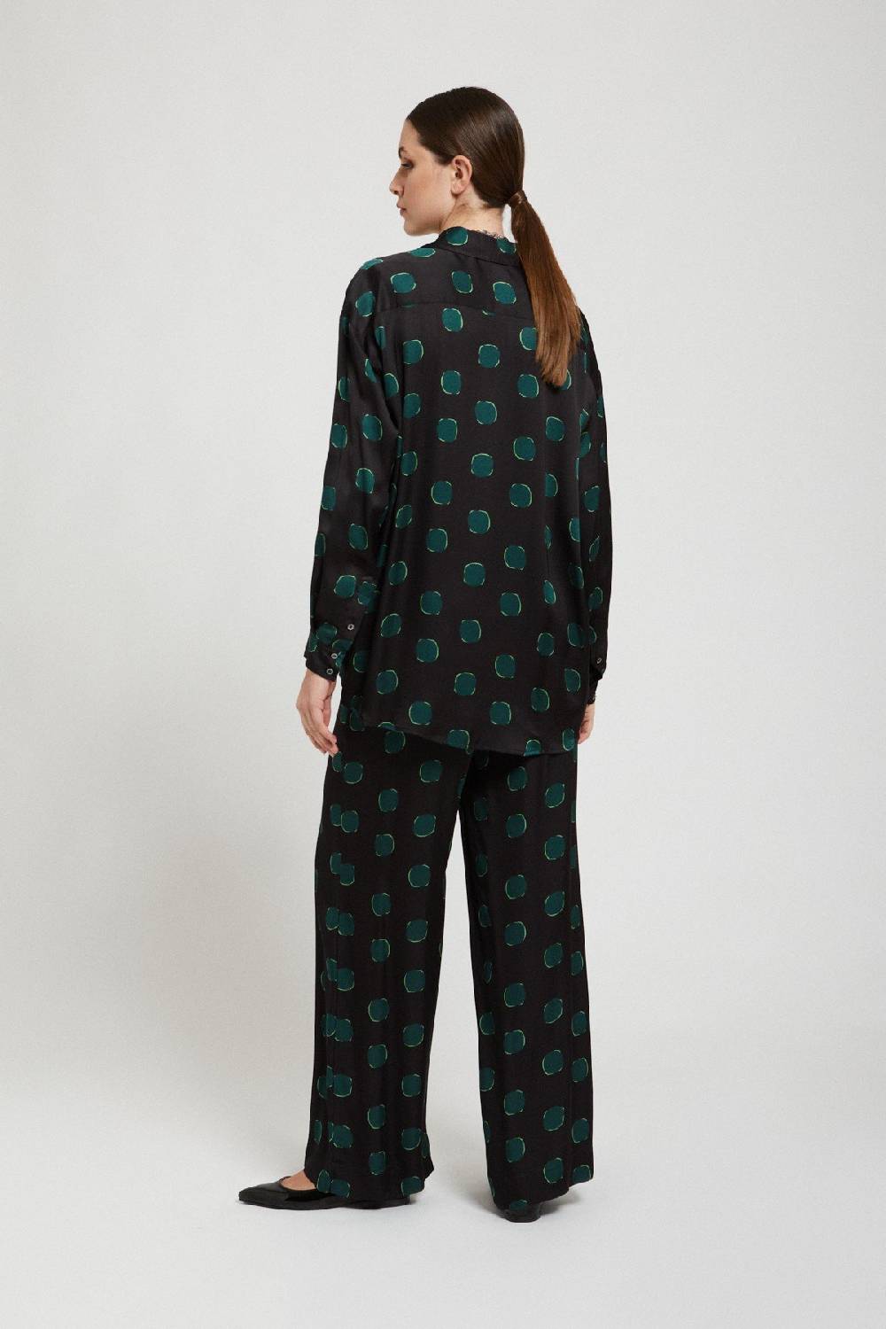 ottod'Ame Viscose palazzo trousers 50% di sconto per tempo limitato