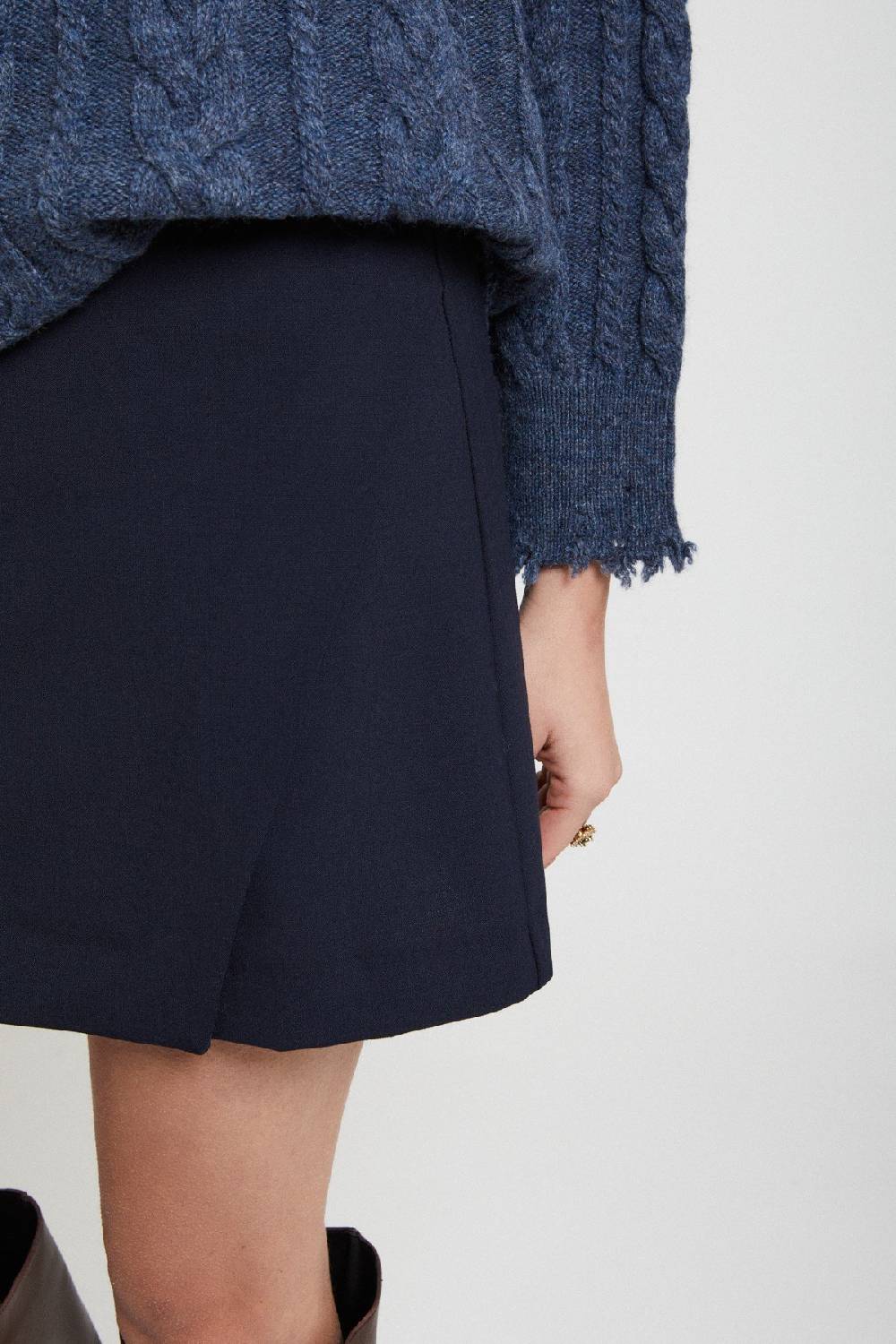 ottod'Ame Short trapeze skirt Qualità