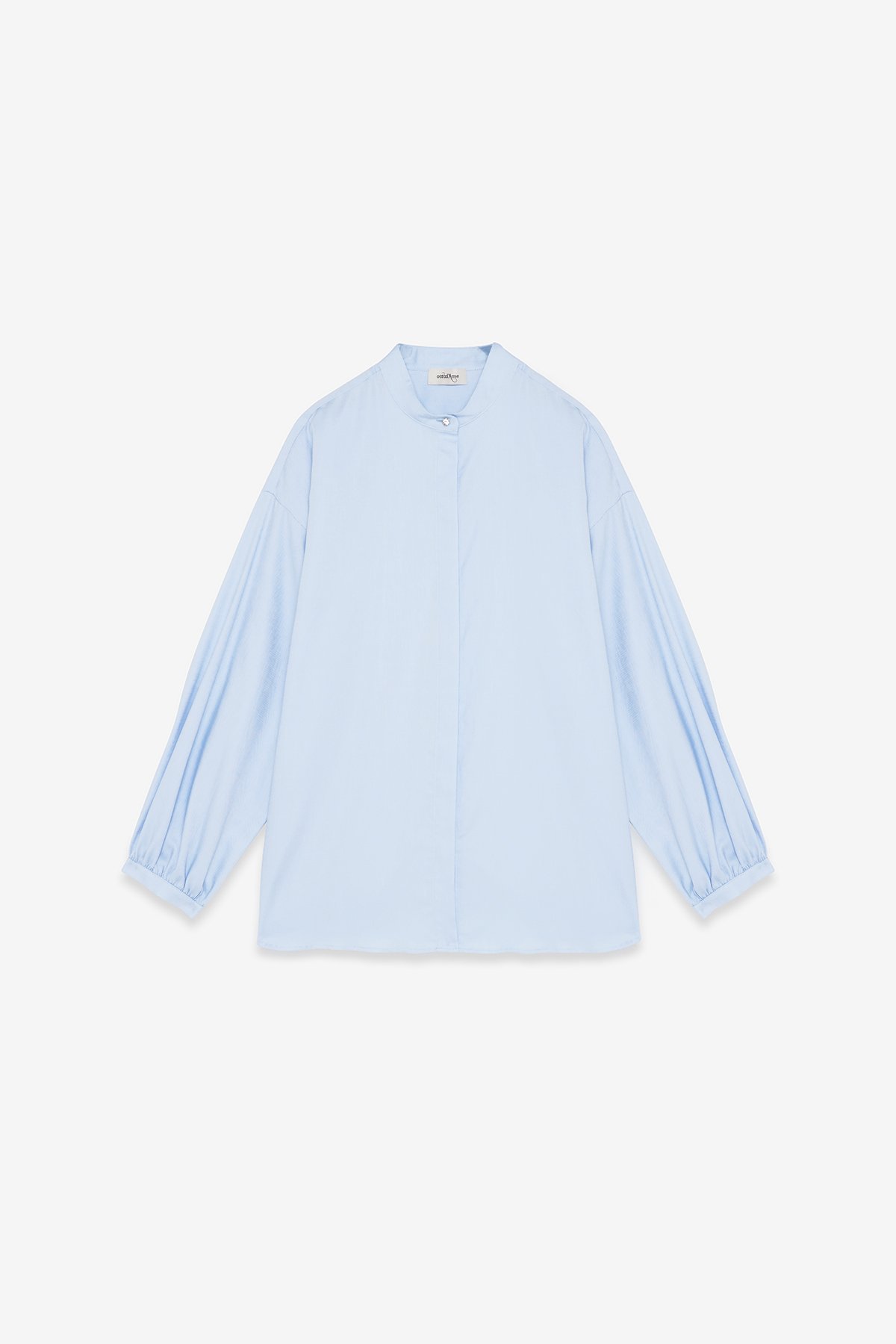 ottod'Ame Cotton shirt with mandarin collar Acquista Ora