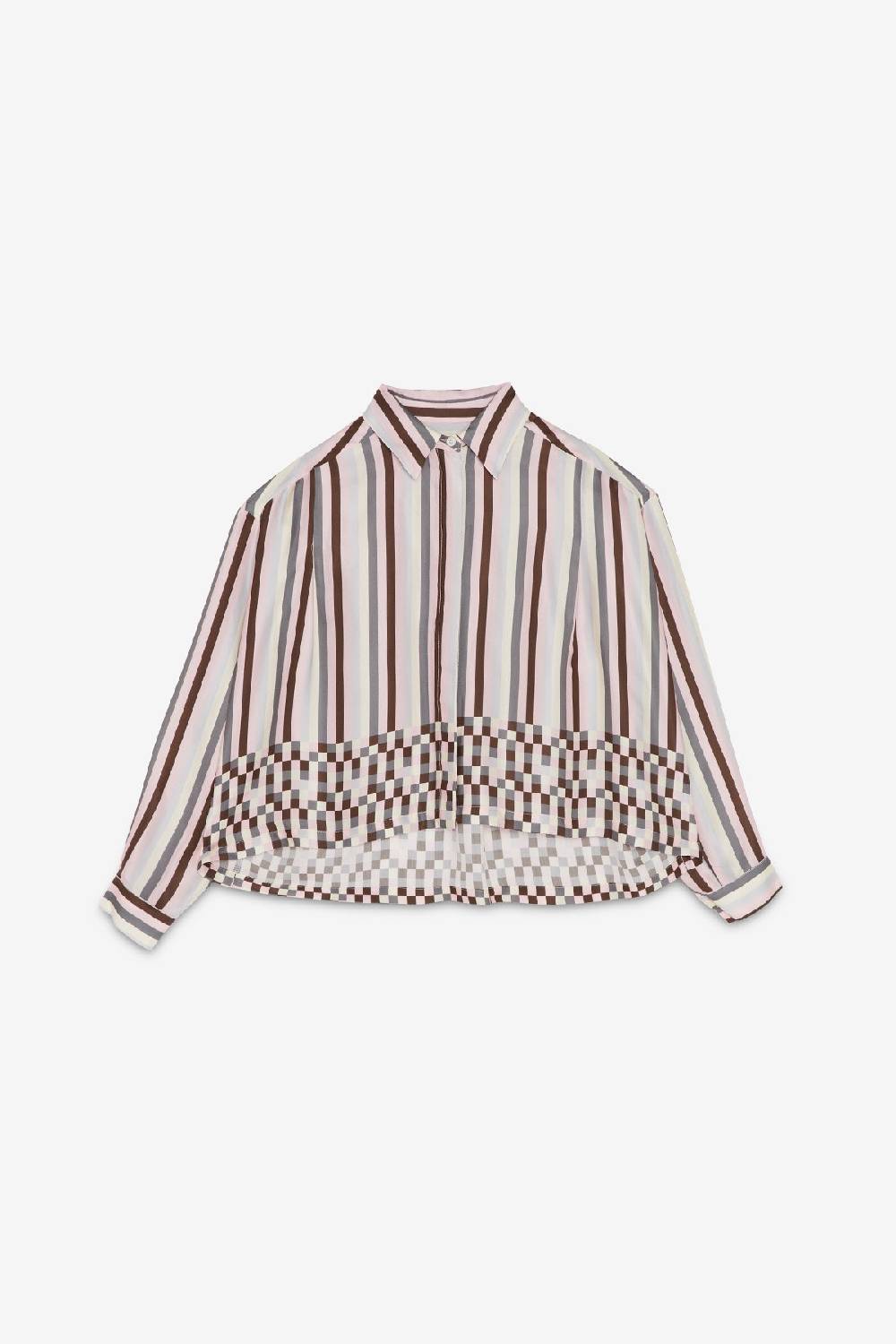 ottod'Ame Printed viscose shirt Shopping Online