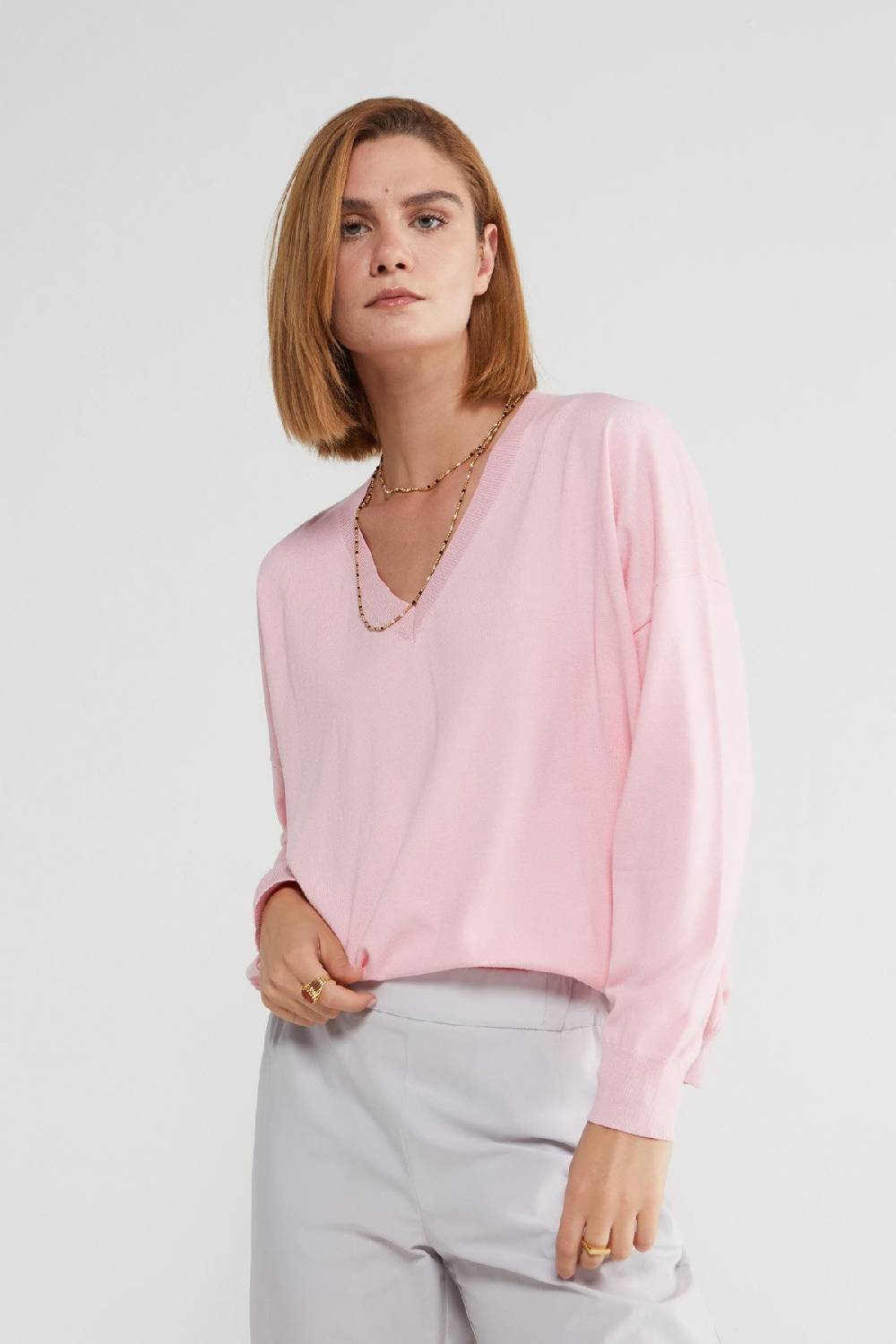 ottod'Ame V-neck sweater Presa