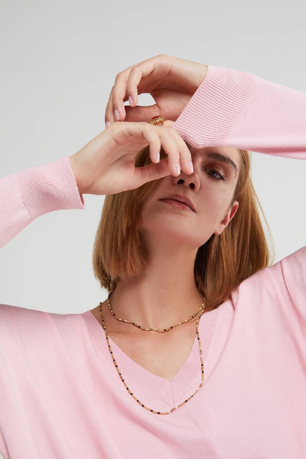 ottod'Ame V-neck sweater Presa