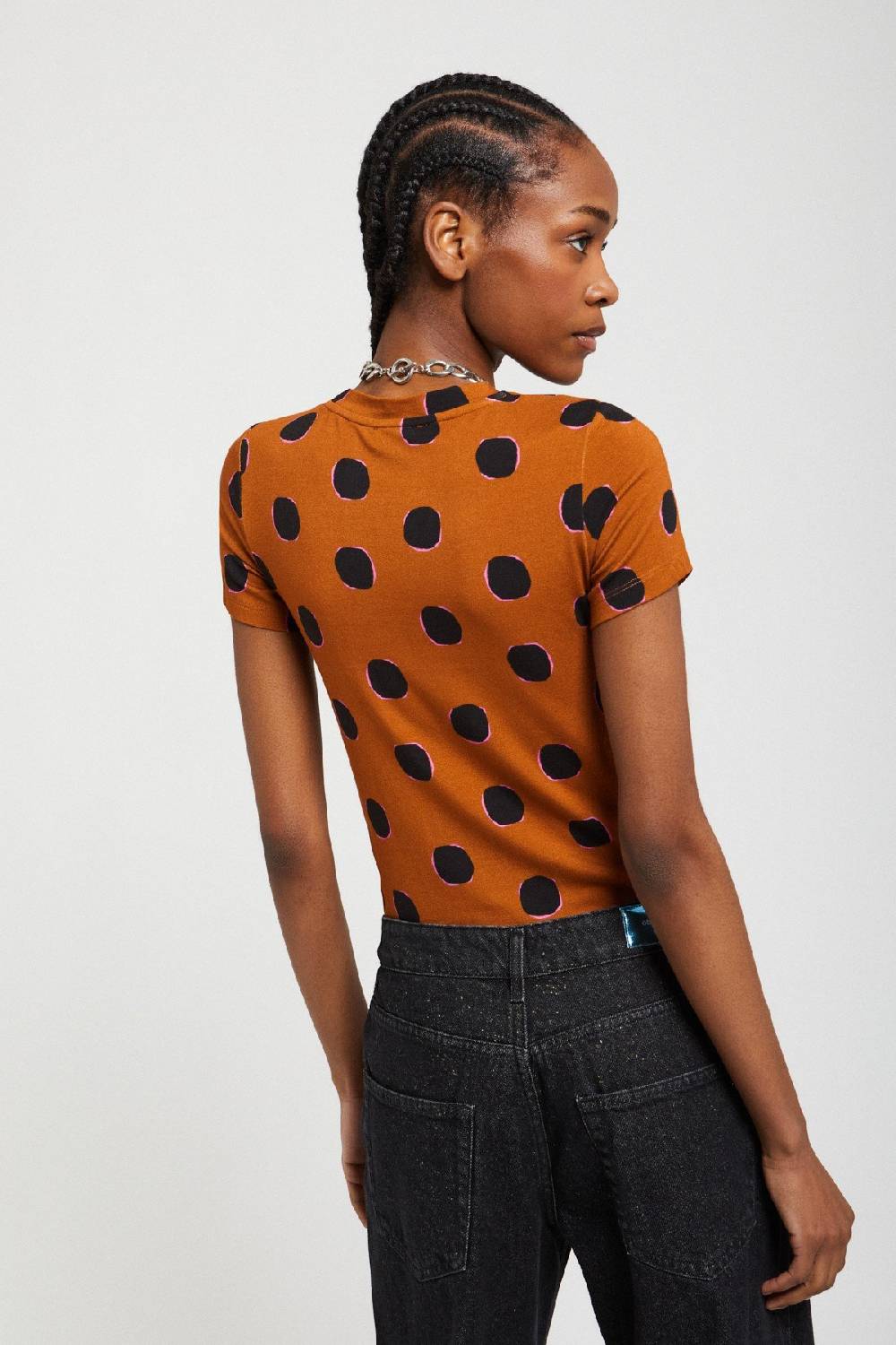 ottod'Ame Printed viscose T-shirt with short sleeves Hotsell