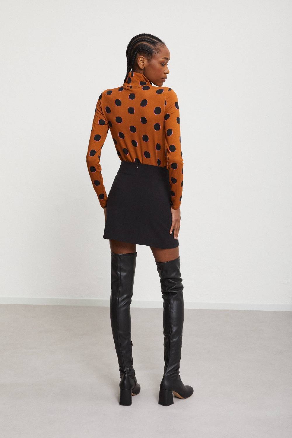 ottod'Ame Solid mini skirt Vendite Flash