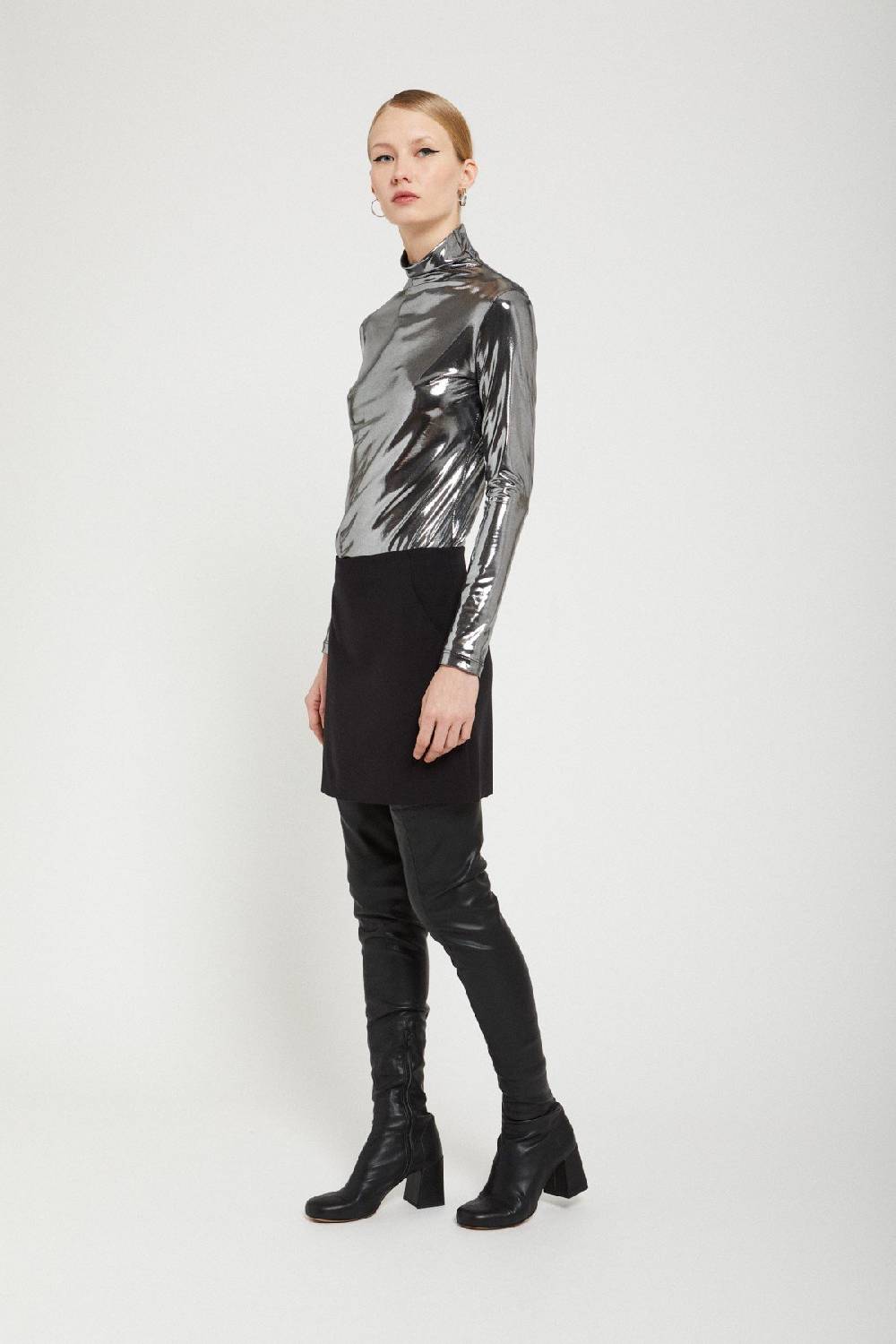 ottod'Ame Solid mini skirt Vendite Flash