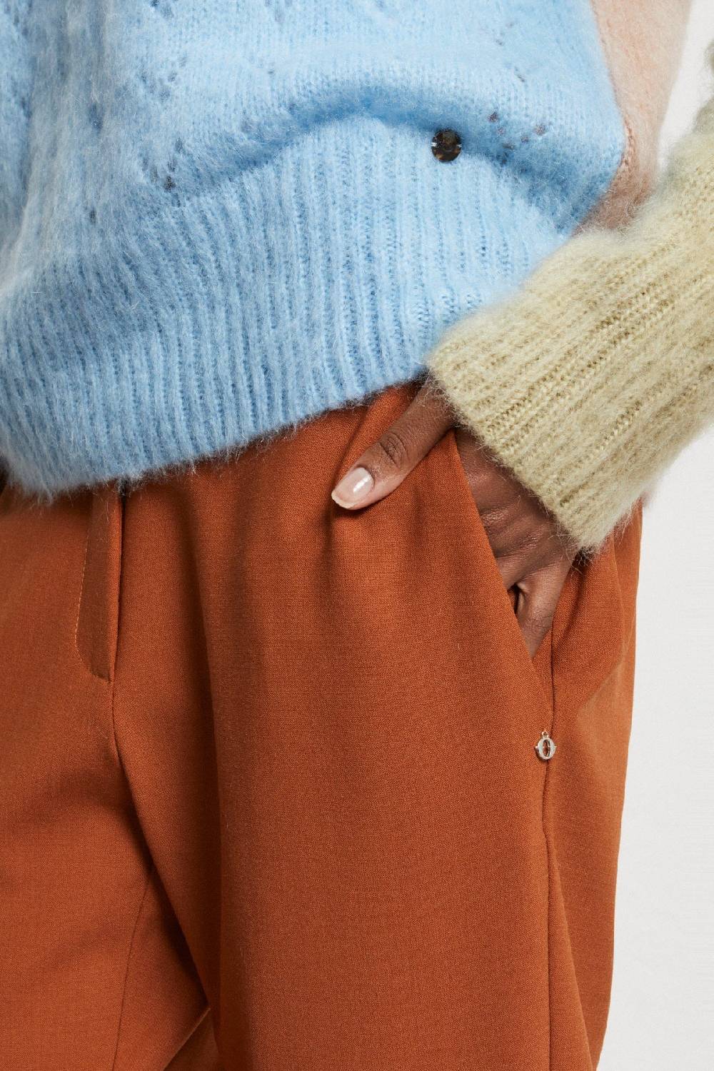 ottod'Ame Anlke lenght trousers Negozio
