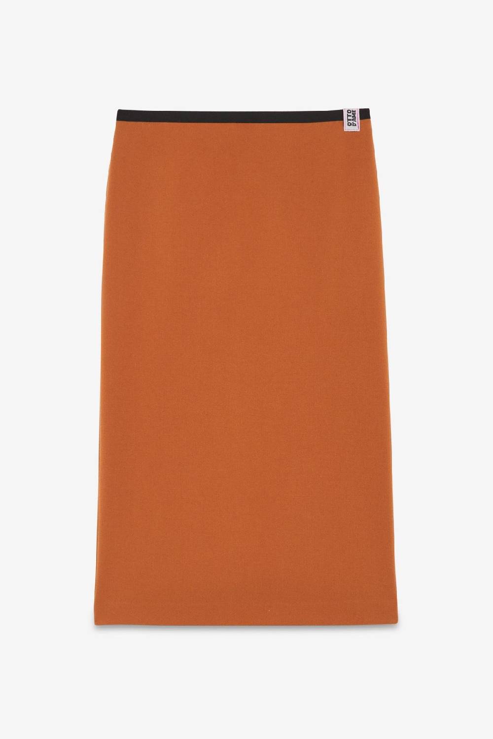 ottod'Ame Solid midi skirt Prezzo di fabbrica