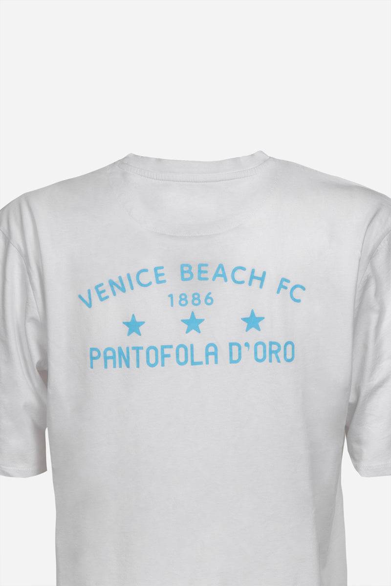 Pantofola Doro T-shirt con logo vintage PDO x Venice Beach FC In Vendita