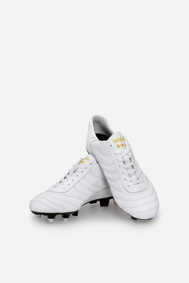 Pantofola Doro Scarpe da calcio Derby in pelle Saldi Di Fabbrica