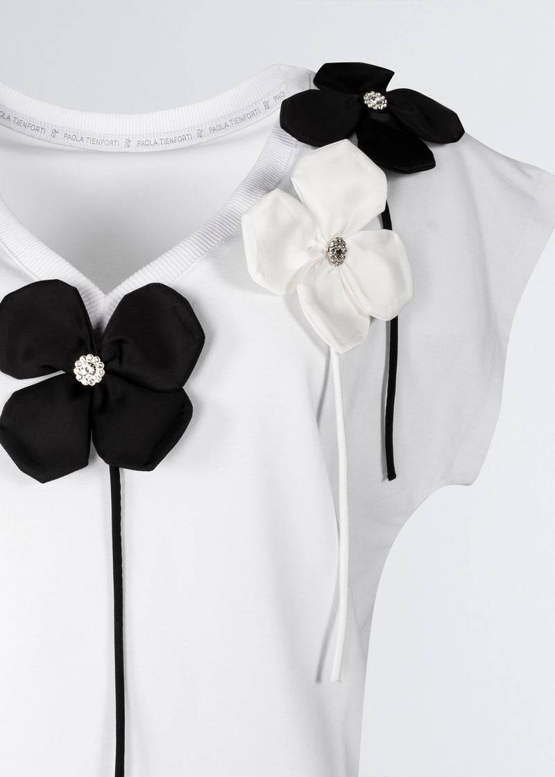 Paola T. T-Shirt in cotone stretch Sconto