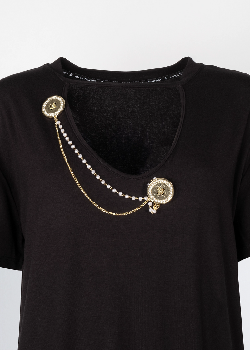 Paola T. Maglia in jersey di viscosa Hotsell