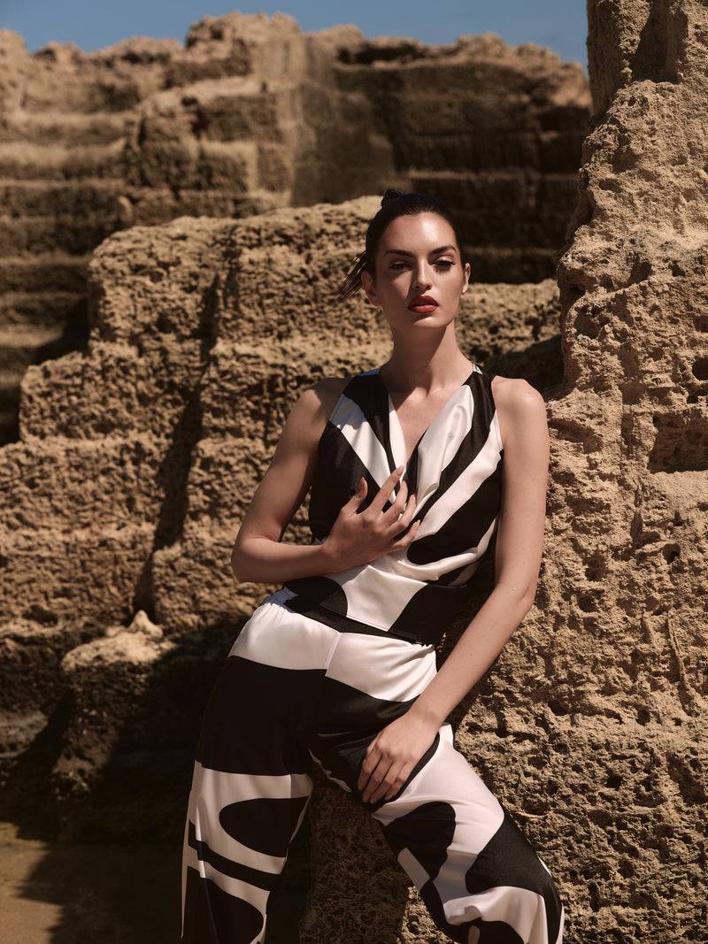 Paola T. Blusa stampa wave I Più Venduti