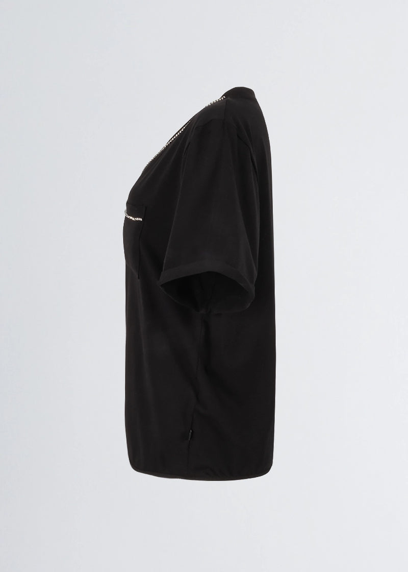 Paola T. T-Shirt in cotone stretch Vendite Flash
