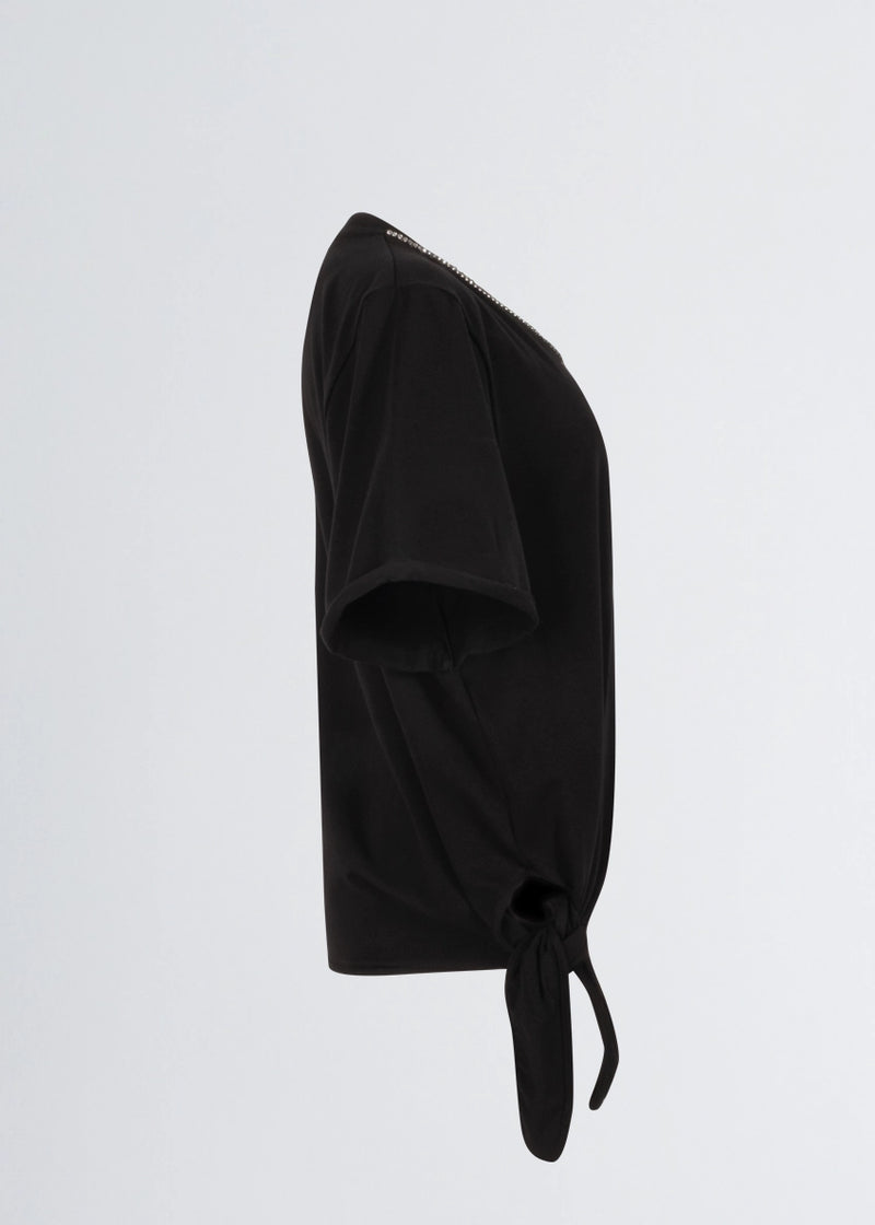 Paola T. T-Shirt in cotone stretch Vendite Flash