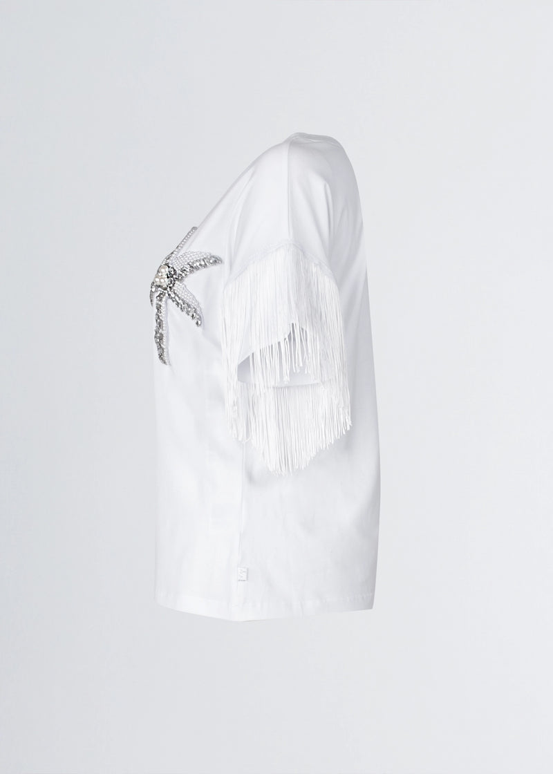 Paola T. T-shirt in cotone stretch Negozio