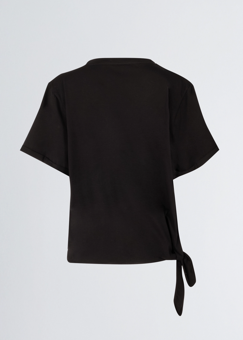 Paola T. T-Shirt in cotone stretch In Linea