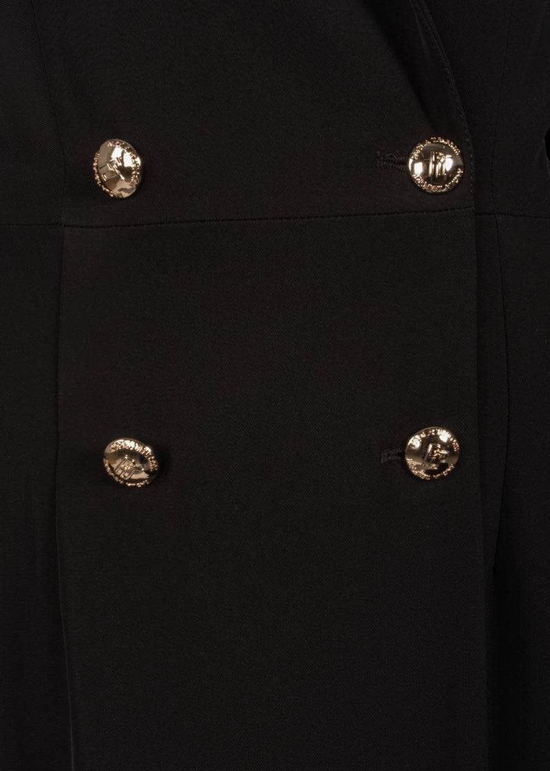 Paola T. Robe-manteau in cady fluid strech Qualità Garantita