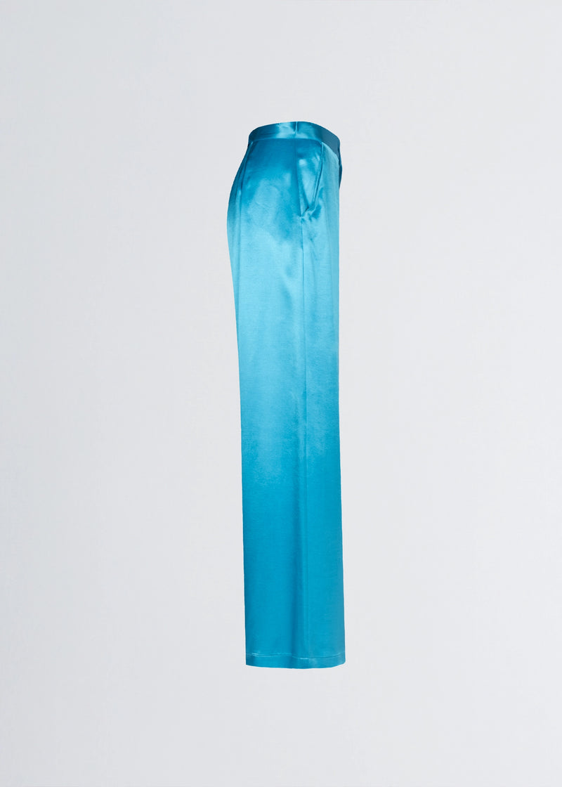 Paola T. Pantalone palazzo in raso di viscosa Prezzo Ridotto