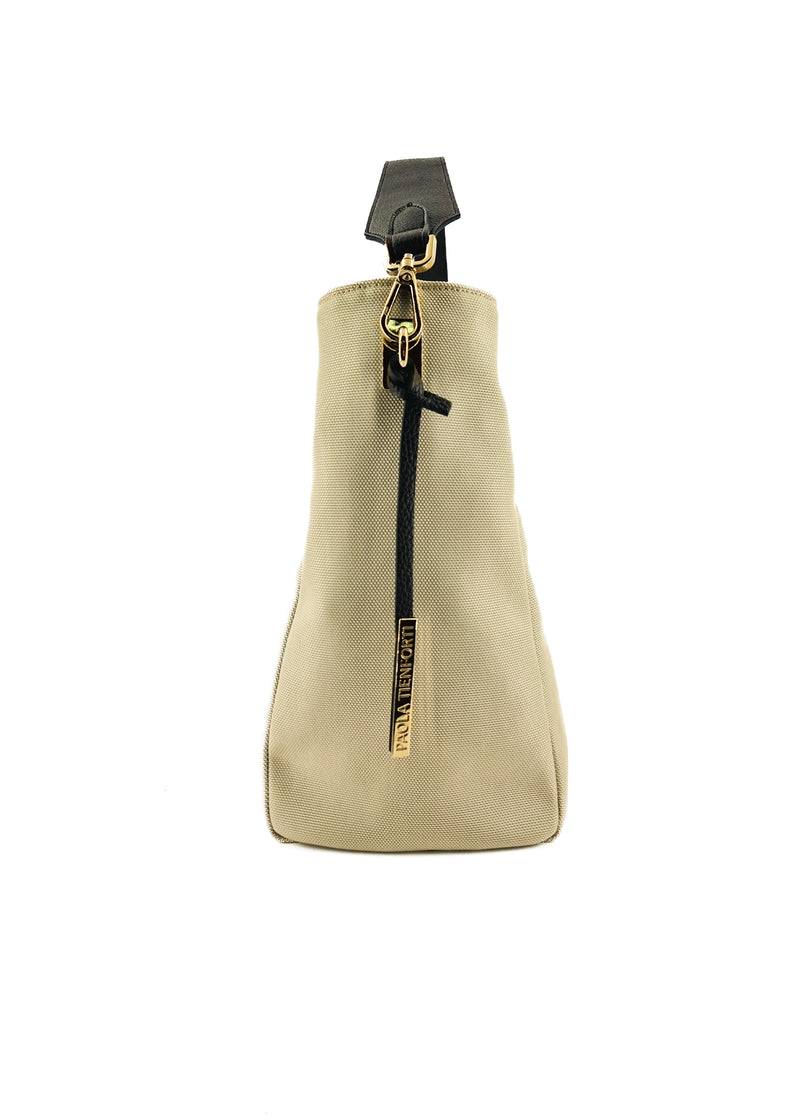 Paola T. Sacca in cordura con dettagli oro Nuova