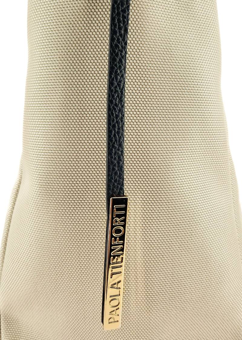 Paola T. Sacca in cordura con dettagli oro Nuova