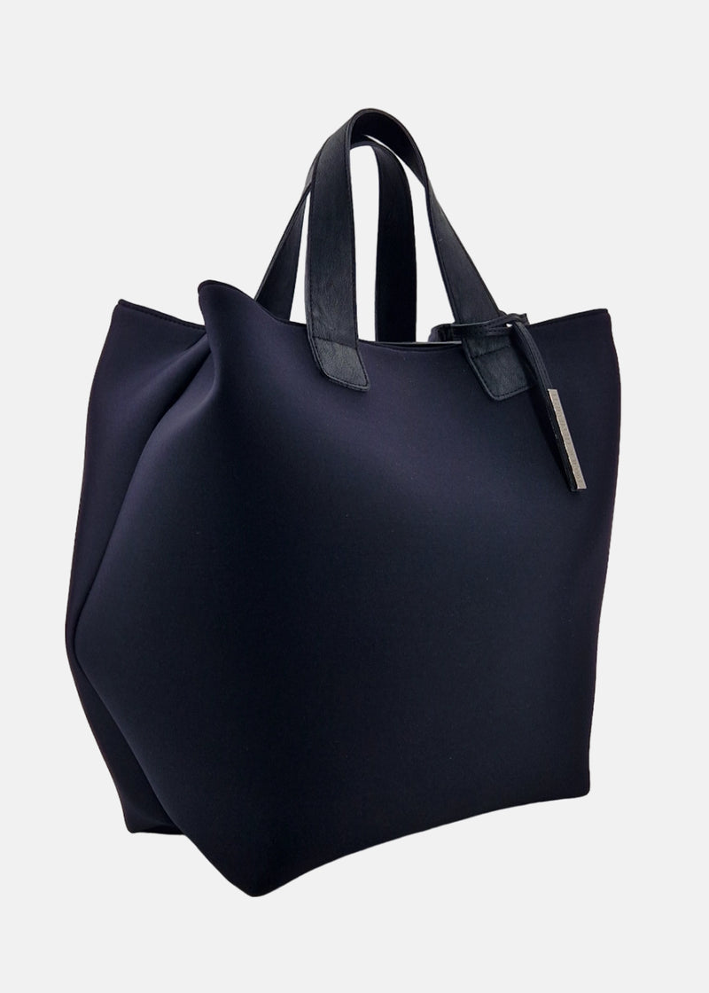 Paola T. Shopper in neoprene con pendente argento 2025
