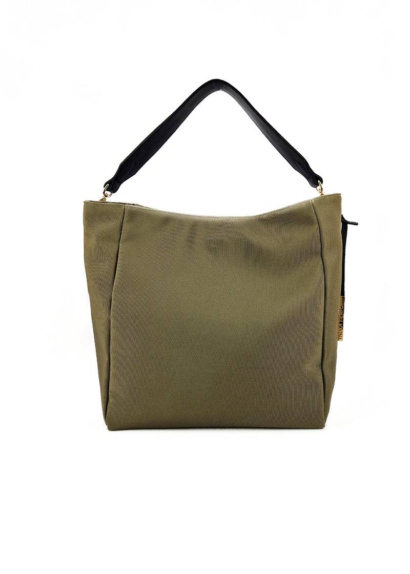 Paola T. Sacca in cordura con dettagli oro Vendita