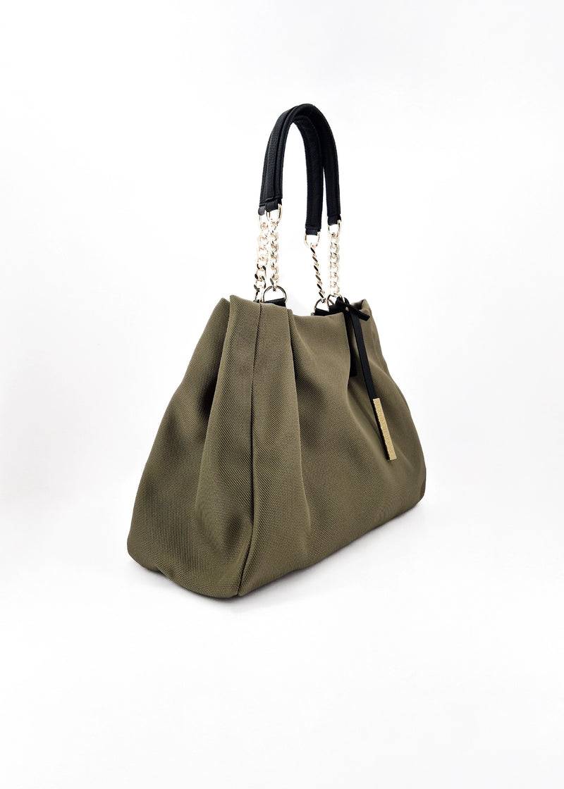 Paola T. Shopper in cordura con dettagli oro Promozione