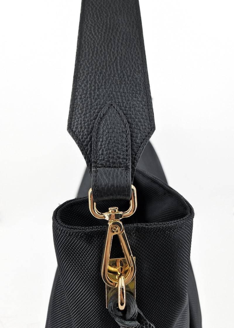 Paola T. Sacca in cordura con dettagli oro Economico