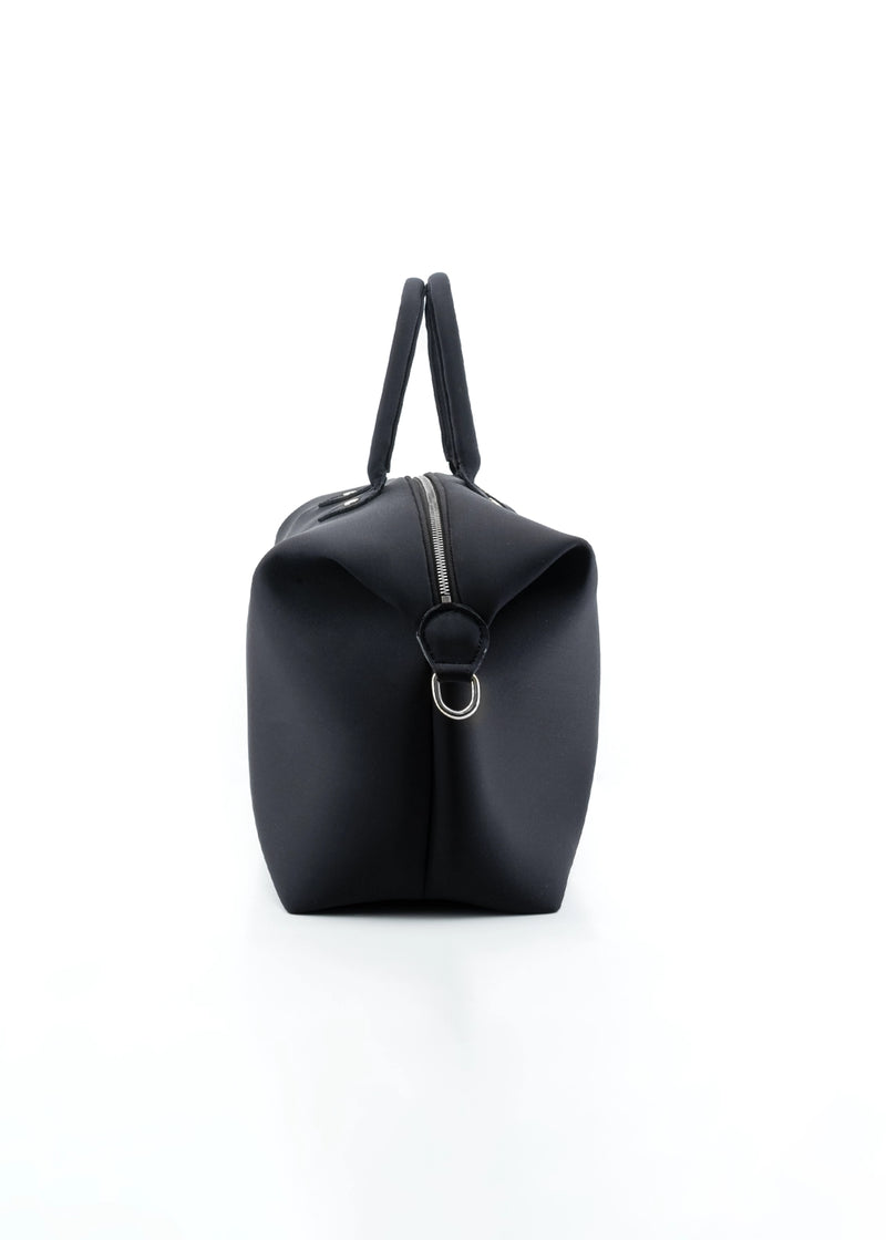 Paola T. Bauletto large in neoprene con dettagli argento Online