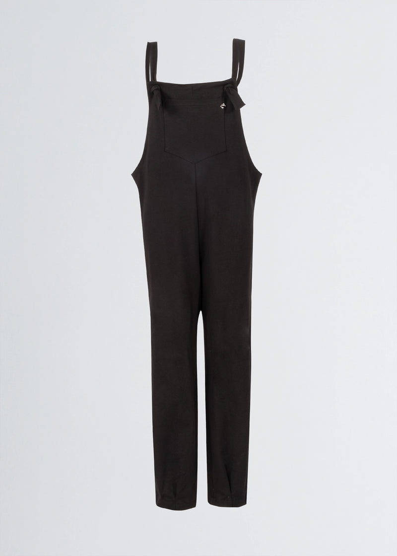 Paola T. Salopette in cotone stretch Nuovo