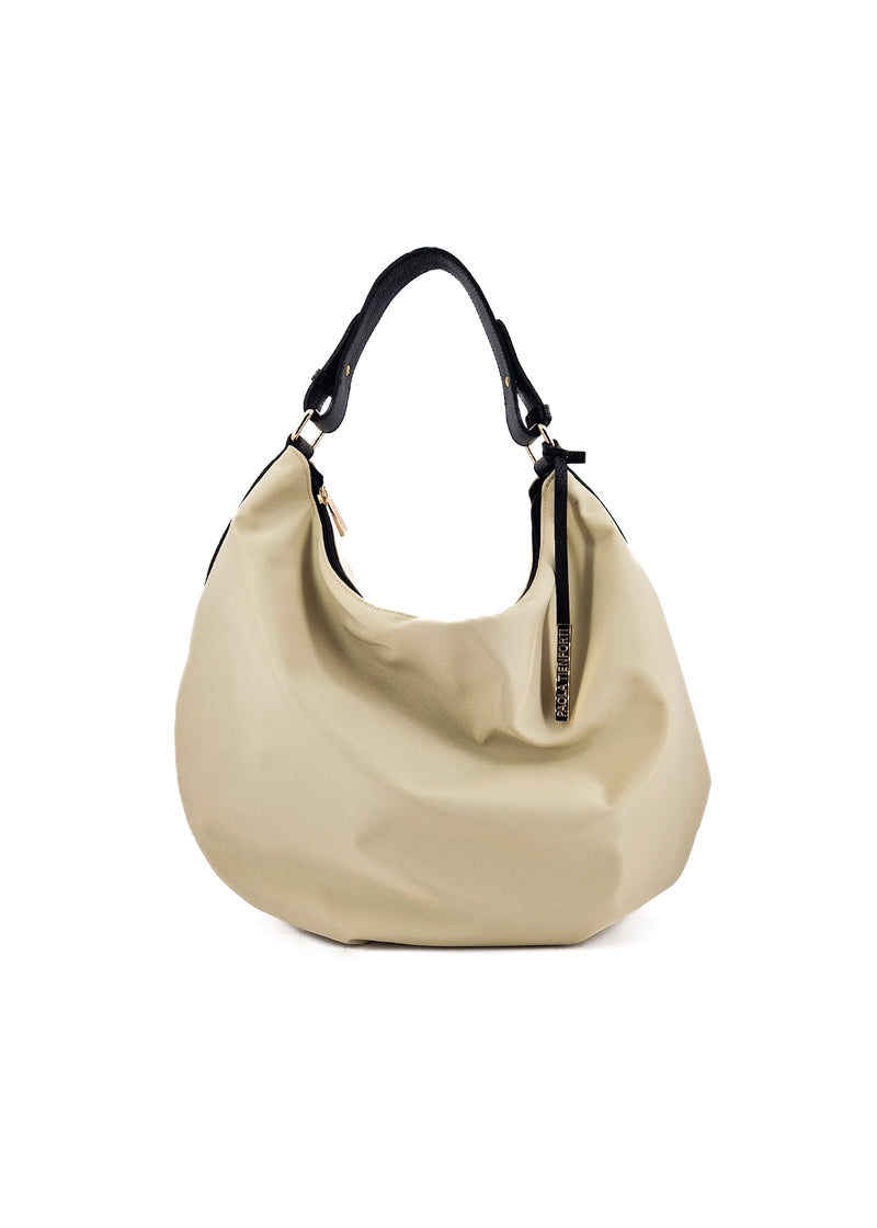 Paola T. Sacca in nylon con dettagli oro Sottocosto