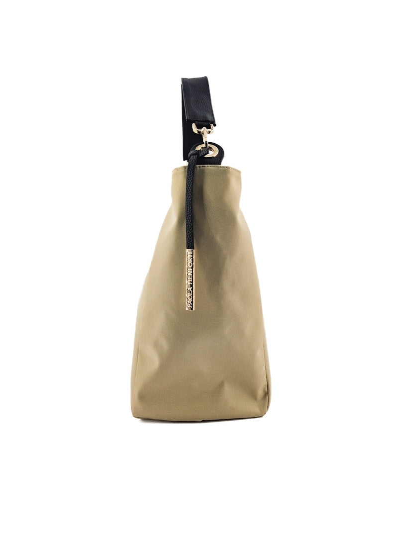 Paola T. Sacca in nylon con dettagli oro Online