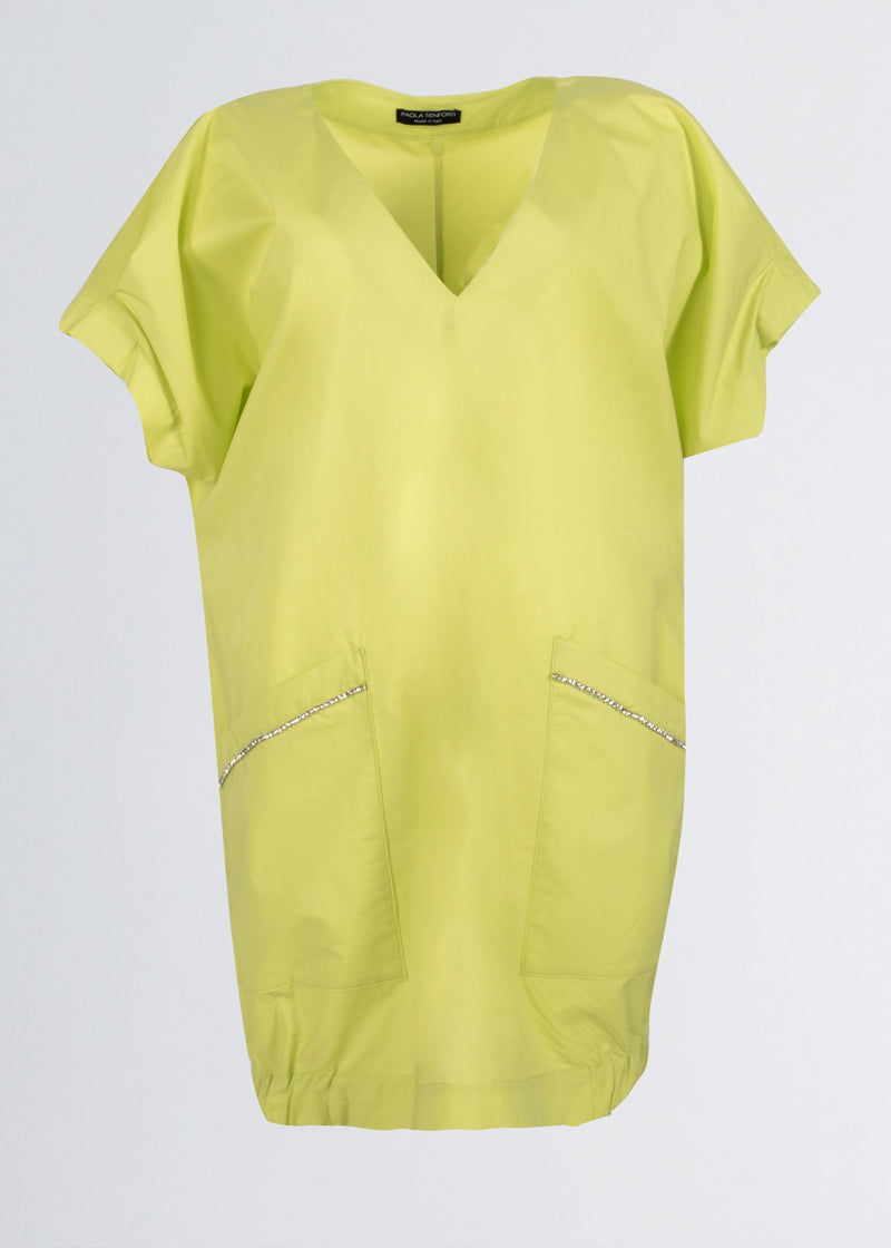Paola T. Abito in cotone stretch Negozi Online