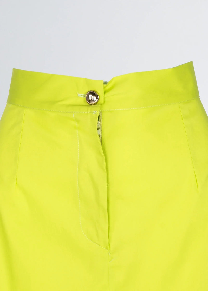 Paola T. Gonna in cotone stretch con tasconi Shopping Online