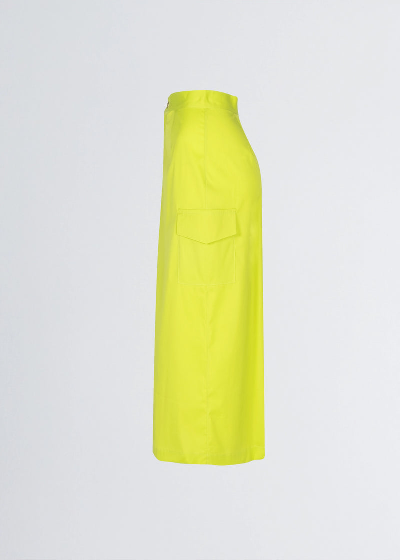 Paola T. Gonna in cotone stretch con tasconi Shopping Online