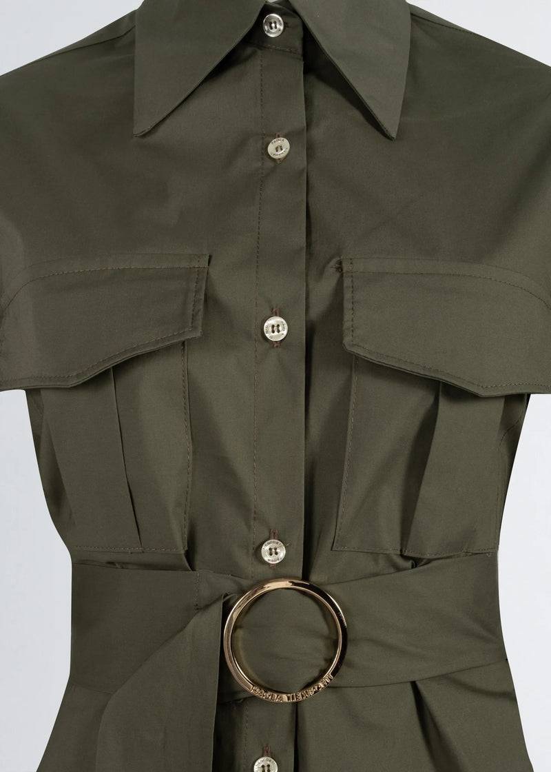 Paola T. Abito camicia in cotone Affare Del Giorno
