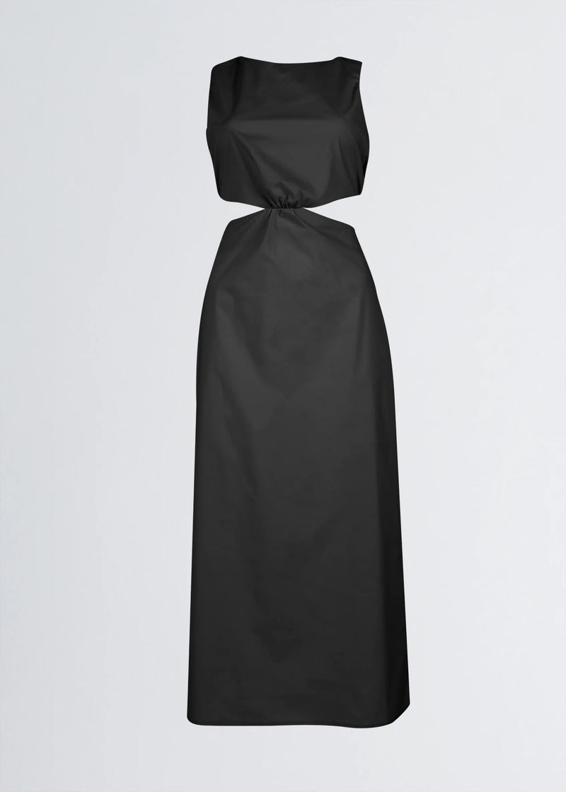 Paola T. Abito CUT-OUT in cotone stretch In Vendita