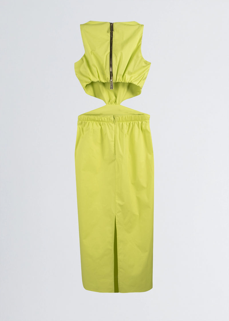 Paola T. Abito CUT-OUT in cotone stretch Saldi