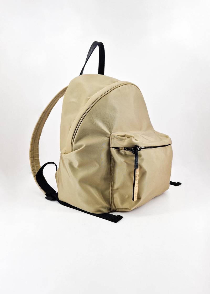 Paola T. Zaino in nylon tecnico con rifiniture oro Sconto