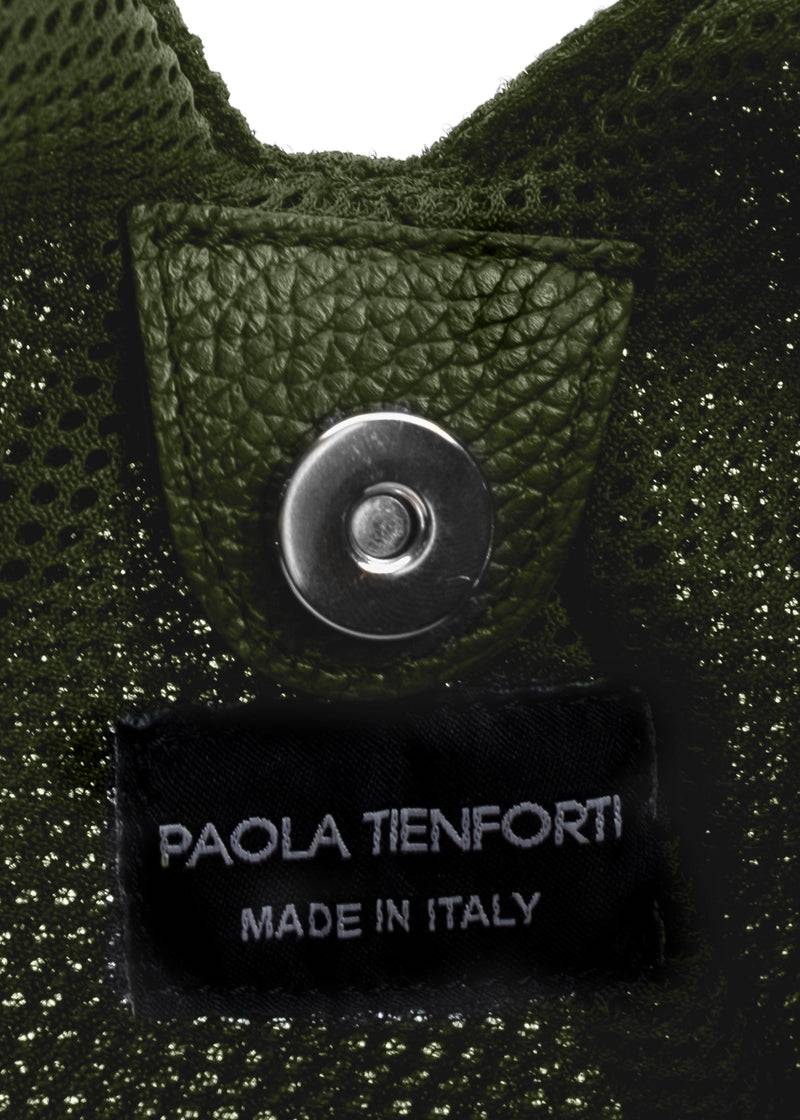 Paola T. Sacca hobo in traforato con dettagli argento I Più Venduti