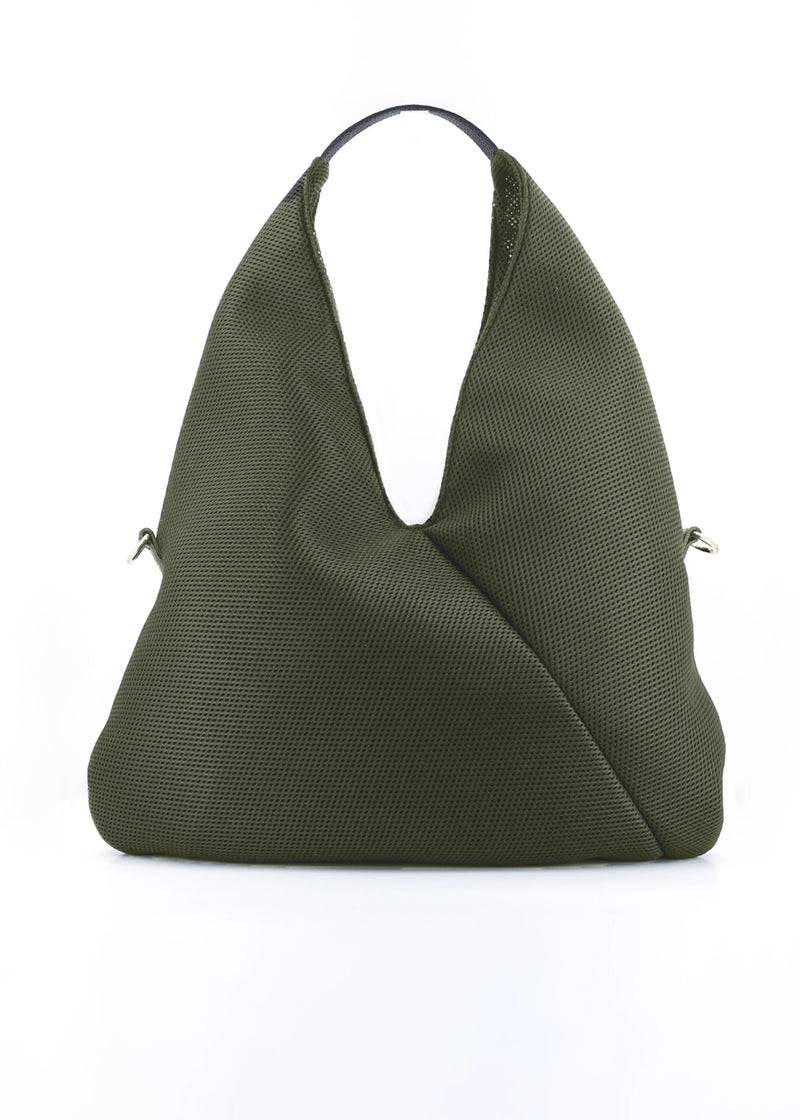Paola T. Sacca hobo in traforato con dettagli oro In Saldo
