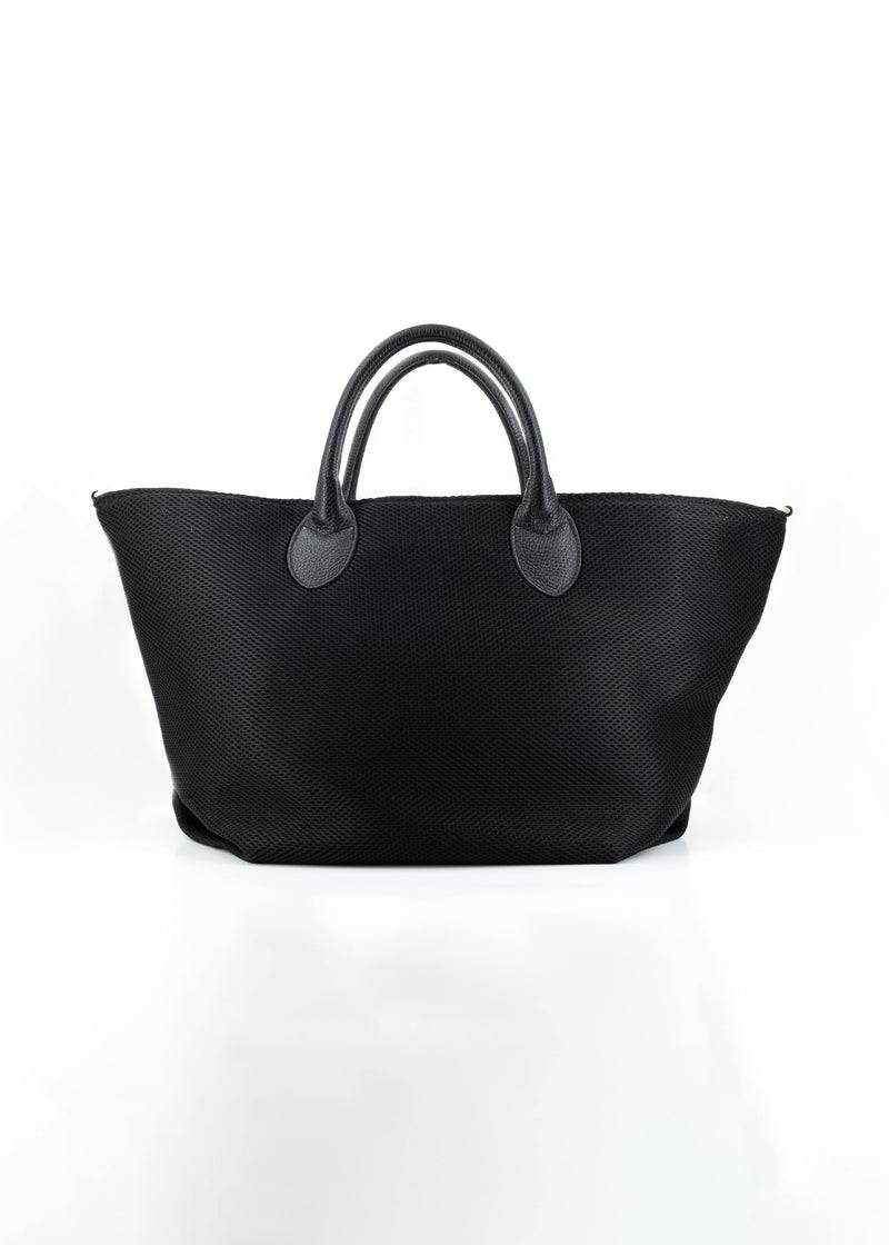 Paola T. Shopper in traforato con pendente argento Nuova