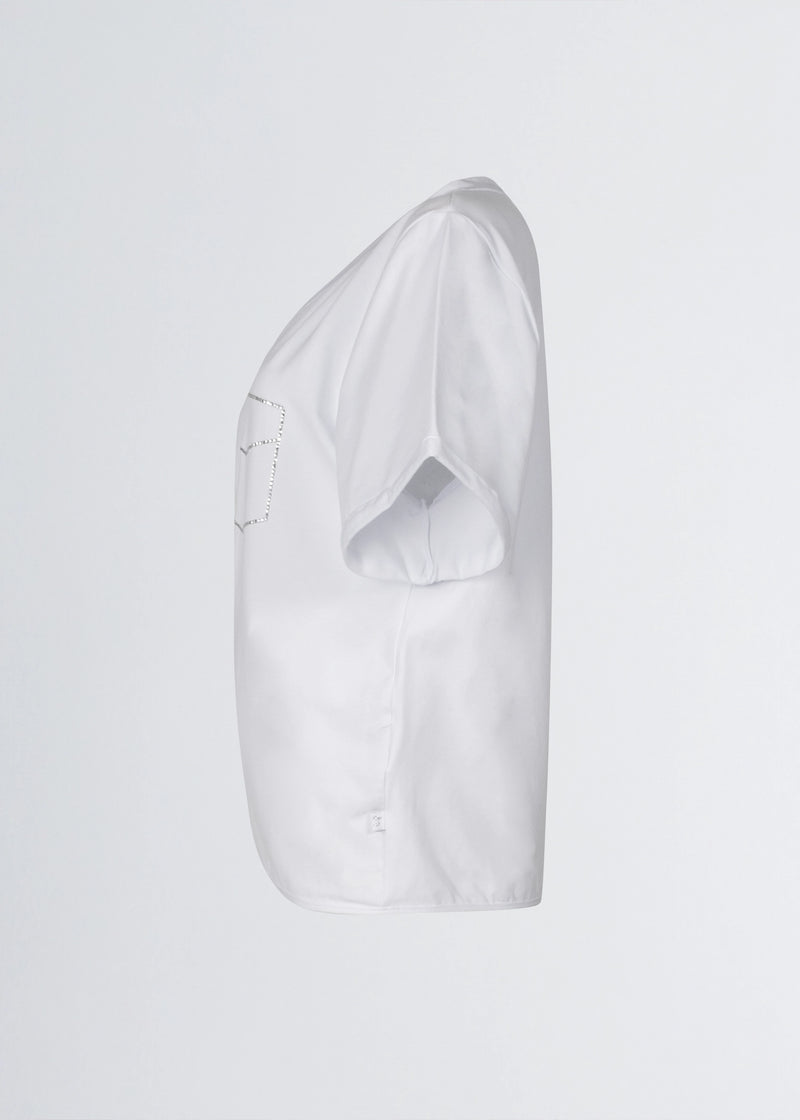 Paola T. T-Shirt in cotone stretch Sconto