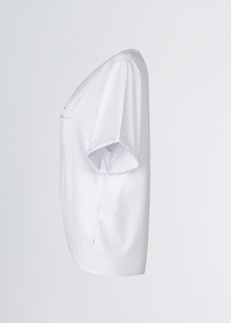 Paola T. T-Shirt in cotone stretch Offerta
