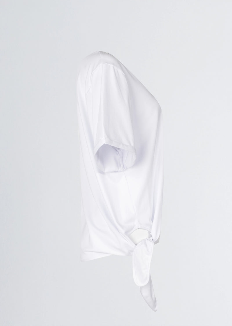 Paola T. T-Shirt in cotone stretch Offerta