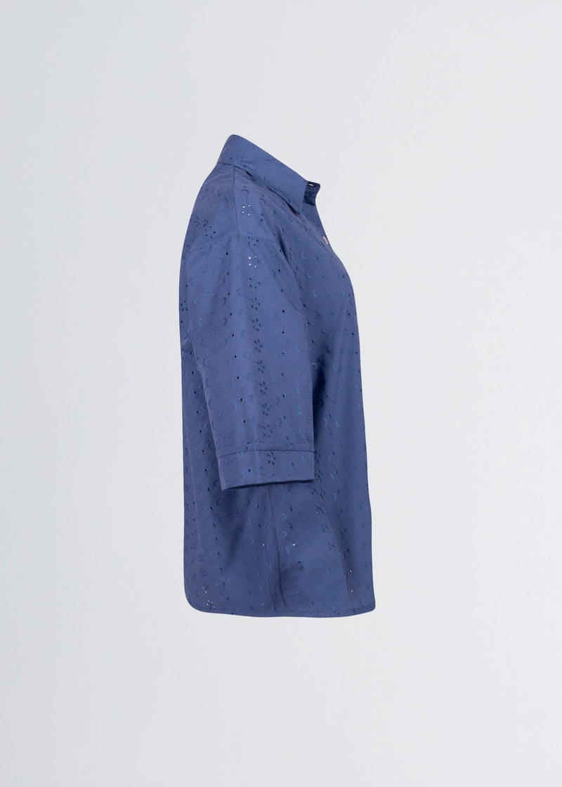 Paola T. Camicia In cotone sangallo 2025