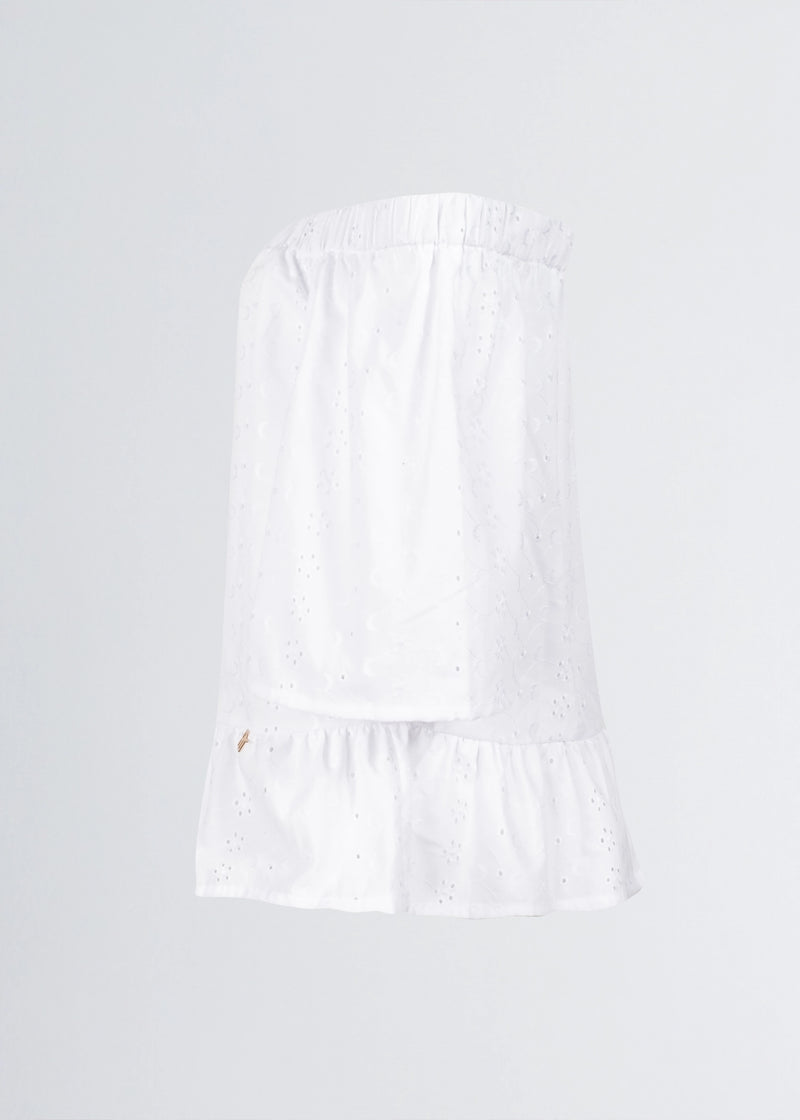 Paola T. Blusa in cotone sangallo Italy