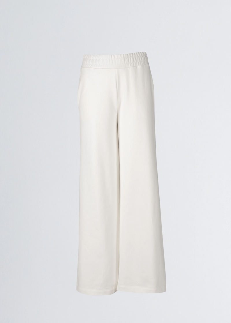 Paola T. Pantalone palazzo in cotone stretch Vendite Flash